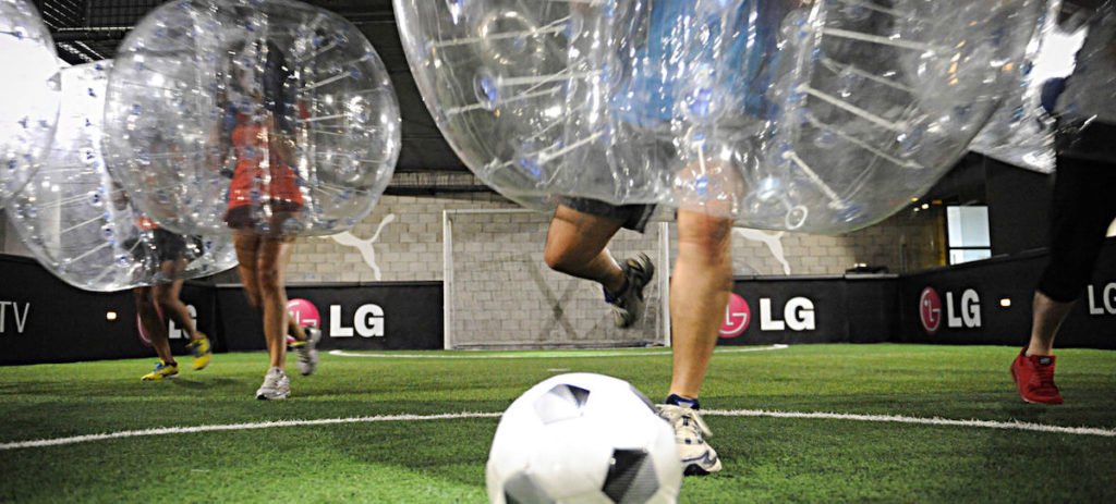 Indoor Kunstgras Bubbel Voetbal Amsterdam